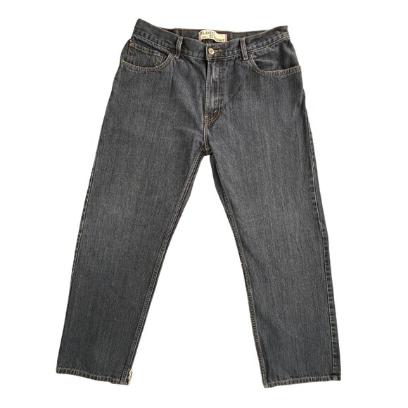 Levis 559 Jeans Men's 33x30 Relaxed Straight Fit Denim Dark Wash Egypt Made Y2K - Picture 1 of 16